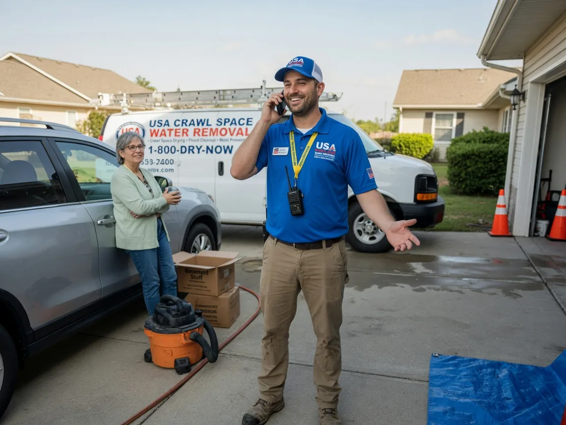 Crawl Space Water Removal Hattiesburg, MS FAQs